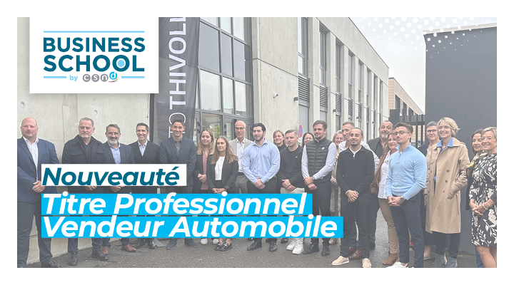 Ouverture du titre professionnel Vendeur Automobile