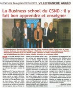 Le Patriote Beaujolais du 05/12/2019