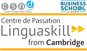 Logo Centre de passation Linguaskill